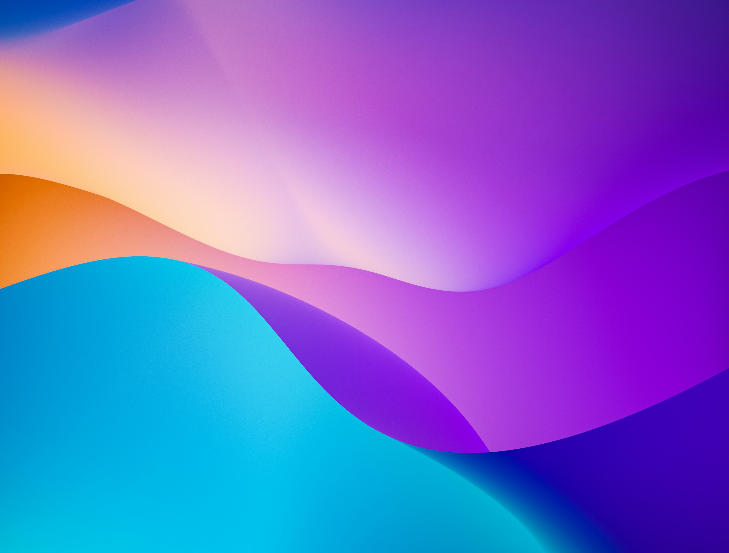 Abstract flowing waves