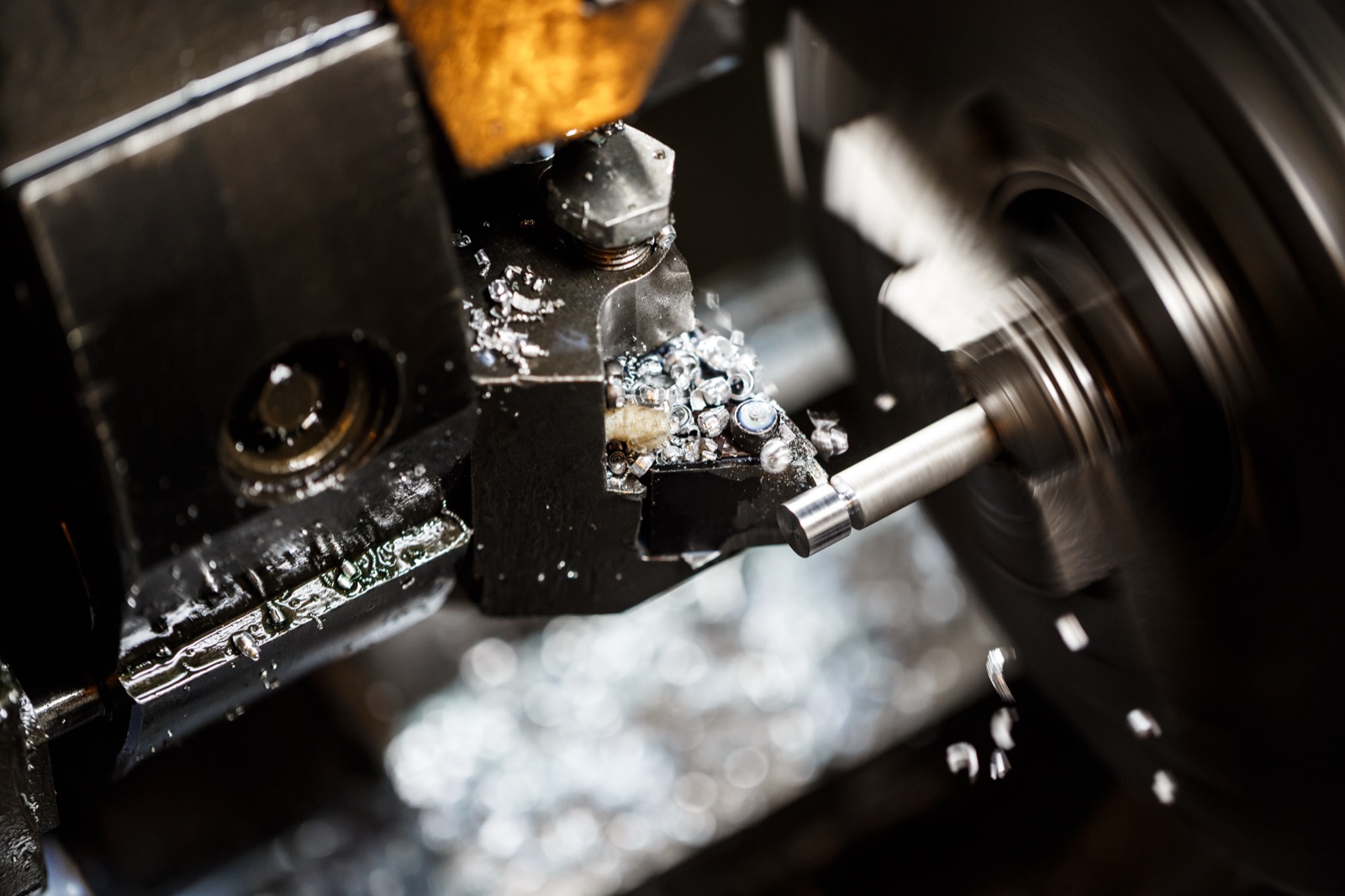 Metalworking machine detail