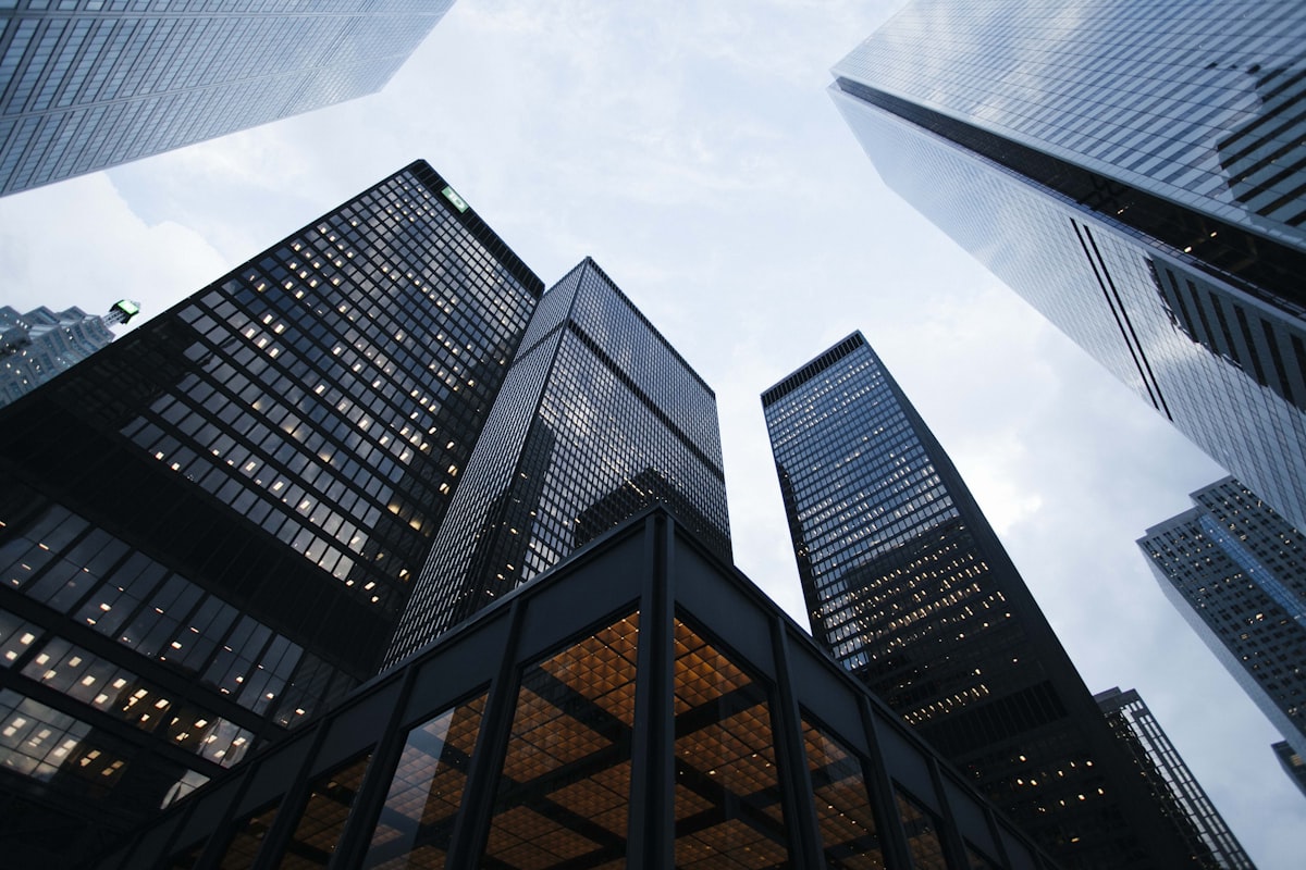 Office facade grid