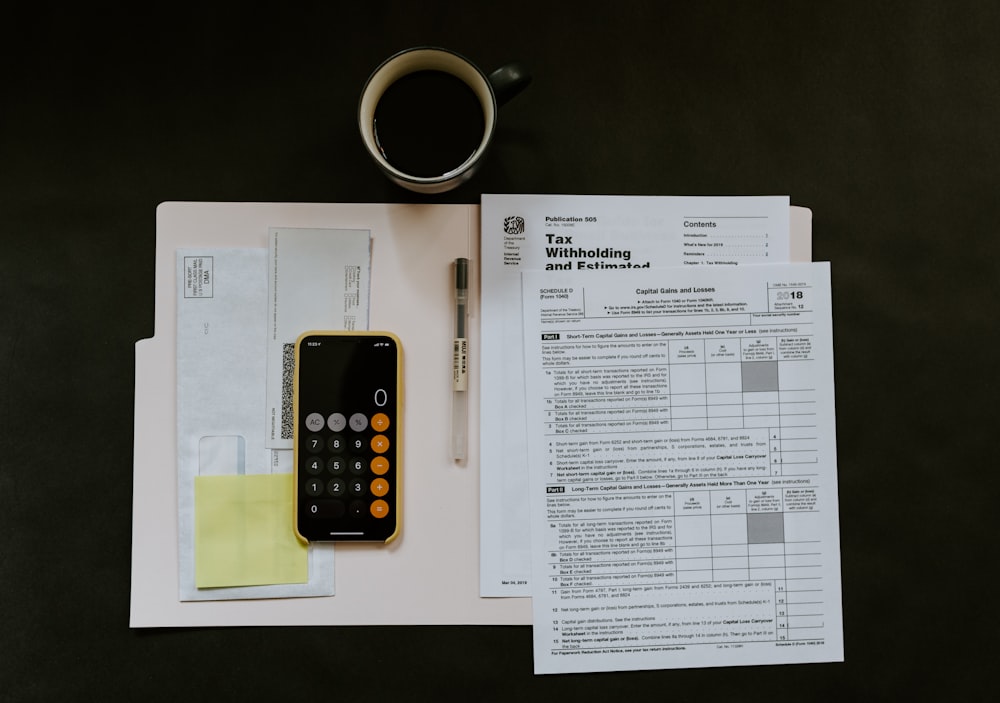 Budget planning with laptop and spreadsheets